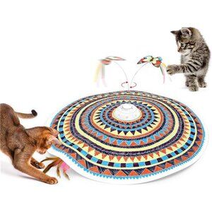 Cat Toys Chargeable, 3in1 Hide and Seek, Automatic Interactive Fun